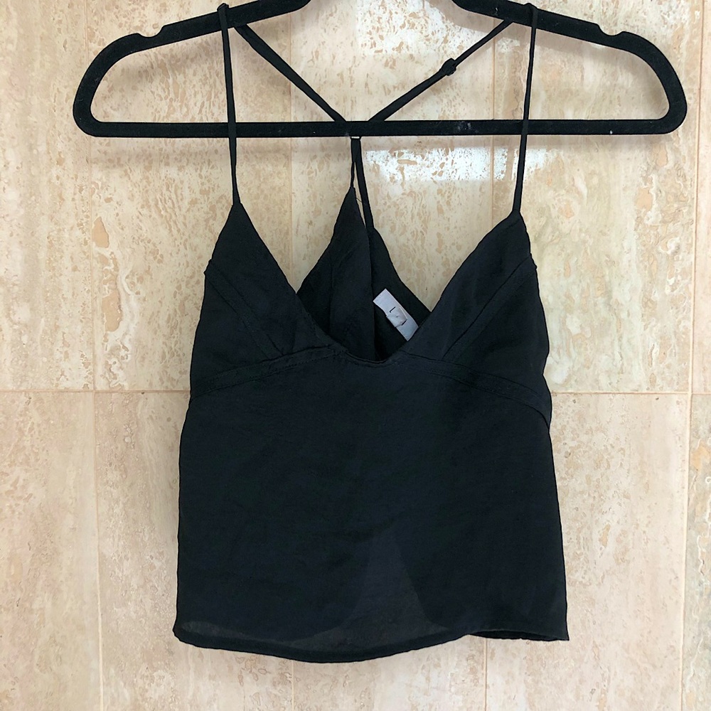 Urban Outfitters (Lucca Couture) Seamed Cropped Tank (Medium)